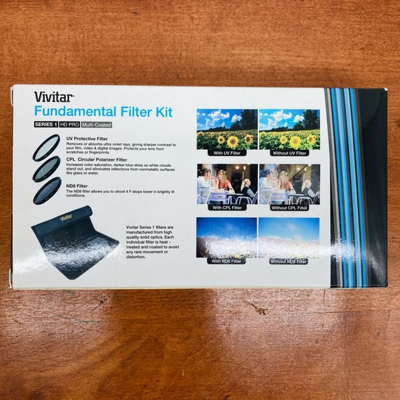 ❤️🔥 (5/20) Vivitar Series 1 3-Piece 58mm Fundamental Filter Kit - Picture 3 of 5